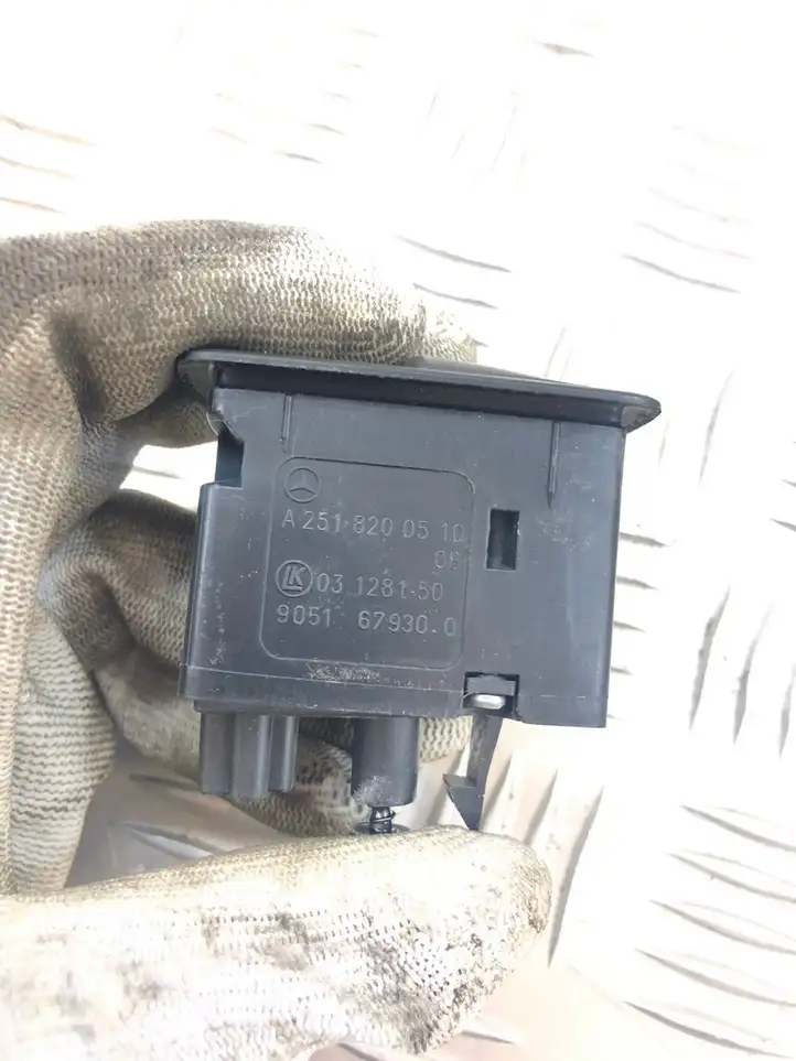 Mercedes-Benz R W251 (2005 - 2013) A2518200510 Блок кнопок стеклоподъемников — фото 3
