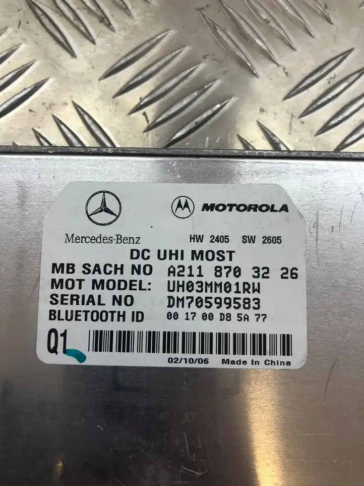 Mercedes-Benz R W251 (2005 - 2013) A2118703226 Bluetooth модуль — фото 3