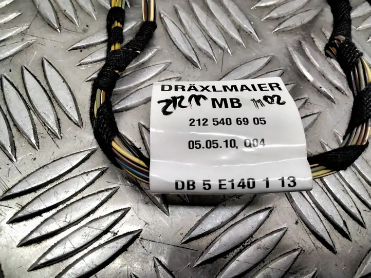 Mercedes-Benz E W212 (2009 - 2016) 2125406905 Проводка передней двери — фото 3