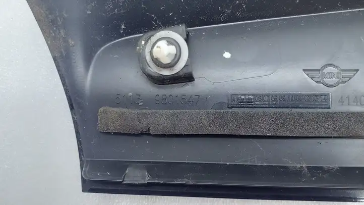 Mini Cooper Countryman R60 (2010 - 2016) 9801547 Накладка стекла задней двери — фото 3