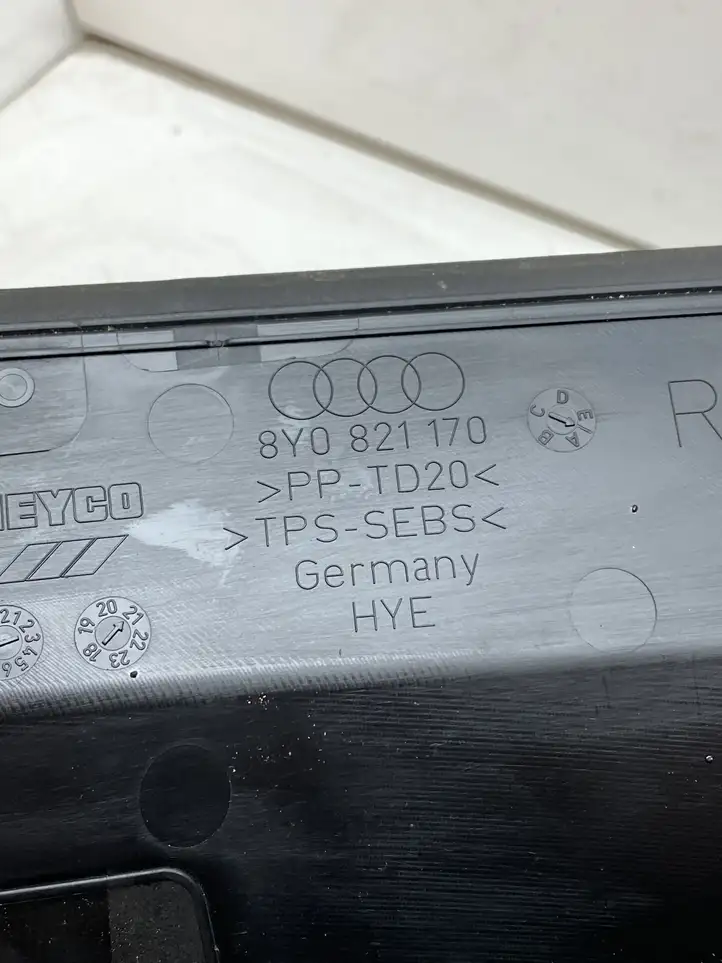 Audi A3/S3 8Y (2020 - ) 8Y0821170 Молдинг крыла — фото 3
