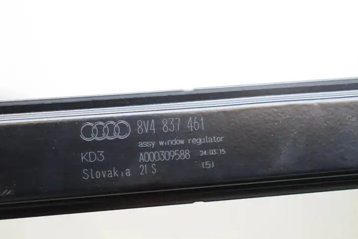 Audi A3/S3 8V (2012 - 2016) 8V4837461 Электростеклоподъемник передний (комплект) — фото 2