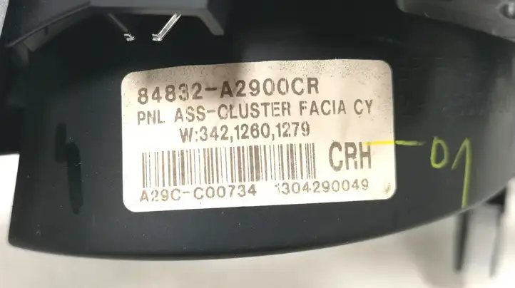 Kia Ceed (2012 - 2015) 84832A2900CR Отделка панели приборов — фото 3
