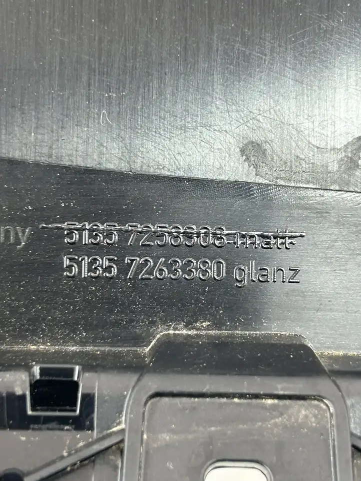 BMW 3 F30 F35 F31 (2012 - 2018) 7263380 Накладка стекла задней двери — фото 2