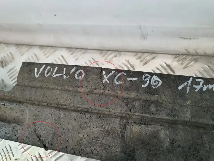 Volvo XC90 (2014 - 2019) 31454165 Абсорбер заднего бампера — фото 6