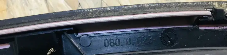 Mercedes-Benz C W204 (2007 - 2014) 0800023 Накладка стоек лобового стекла — фото 2
