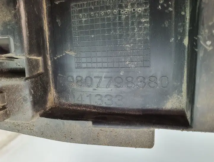 Peugeot 508 (2014 - 2018) 9807798380 Усилитель заднего бампера — фото 2