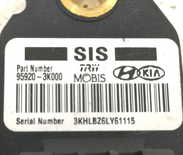 Kia Ceed (2012 - 2015) 959203K000 Датчик удара SRS — фото 3