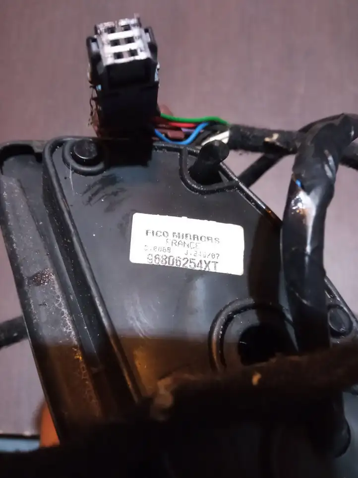 Peugeot 207 (2006 - 2009) 96806254XT Боковое зеркало с электроприводом — фото 2