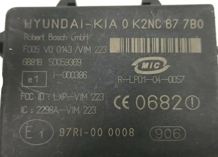 Kia Sorento (2002 - 2006) K2NC677B0 Блок иммобилайзера — фото 4