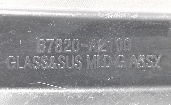 Kia Ceed (2012 - 2015) DOT736ASM35 Заднее боковое стекло — фото 2