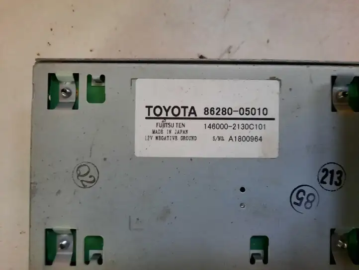 Toyota Avensis T270 (2009 - 2012) 8628005010 Усилитель звука — фото 2