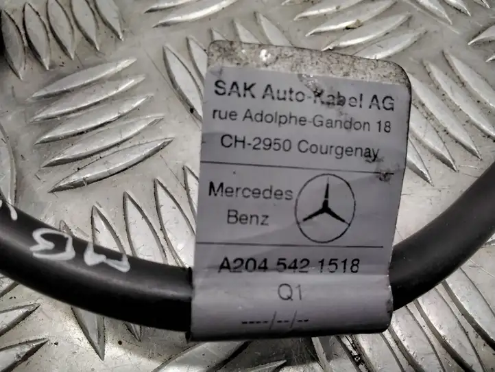 Mercedes-Benz E W212 (2009 - 2016) A2045421518 Минусовой провод аккумулятора — фото 5