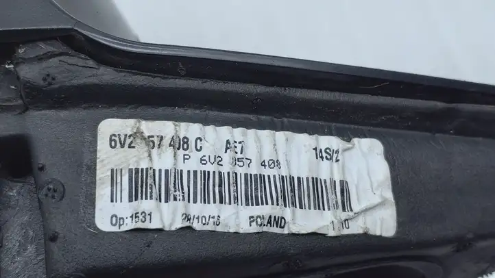 Skoda Fabia Mk3 (NJ) (2015 - 2021) 6V2857408 Боковое зеркало с электроприводом — фото 4