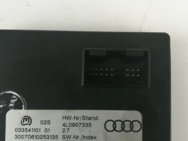 Audi Q7 4L (2005 - 2009) 4L0907335 Блок бесключевого доступа — фото 3