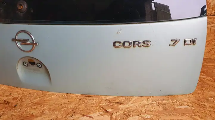 Opel Corsa C (2000 - 2003) Крышка багажника — фото 3