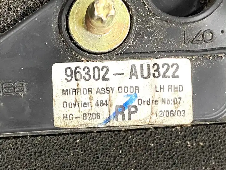 Nissan Primera (2000 - 2001) 96302AU322 Боковое зеркало с электроприводом — фото 11
