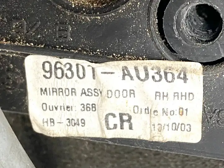 Nissan Primera (2001 - 2008) 96301AU364 Боковое зеркало с электроприводом — фото 5
