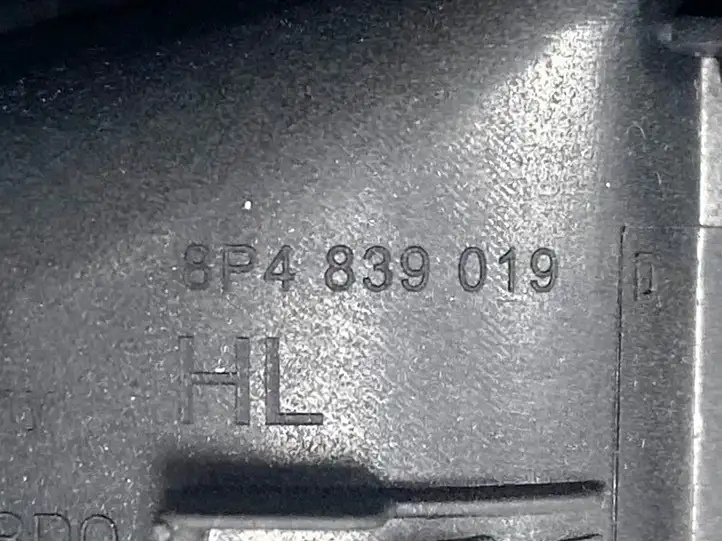 Audi A3/S3 8P (2008 - 2013) 8P4839019D Внутренняя ручка задней двери — фото 2