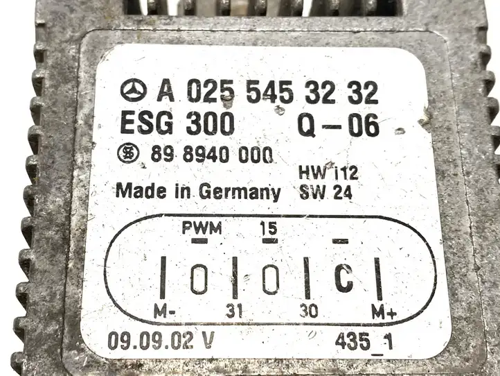 Mercedes-Benz Vaneo W414 (2001 - 2005) A0255453232 Реле вентилятора охлаждения — фото 4