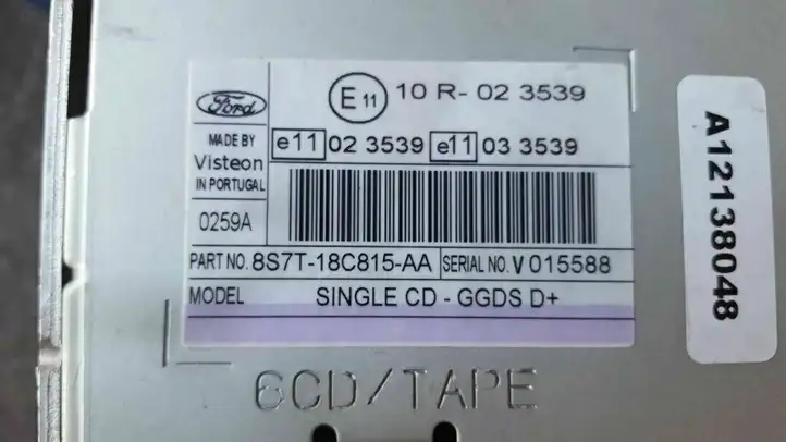 Ford Galaxy (2006 - 2010) 8S7T18C815AA Магнитола / мультимедийная система — фото 8