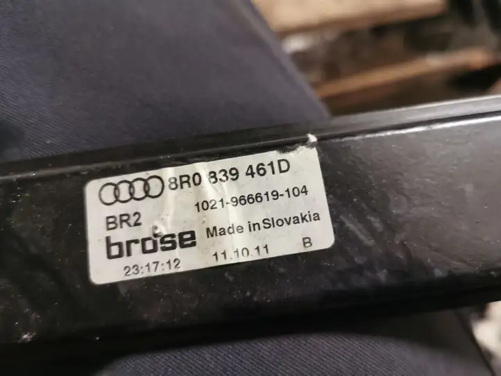 Audi Q5 SQ5 (2012 - 2017) 8R0839461D Стеклоподъемник задней двери без мотора — фото 3
