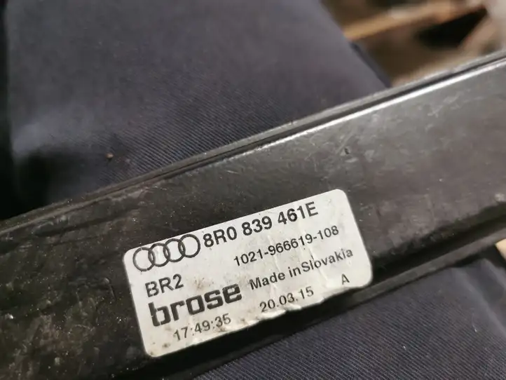 Audi Q5 SQ5 (2012 - 2017) 8R0839461E Стеклоподъемник передней двери — фото 4