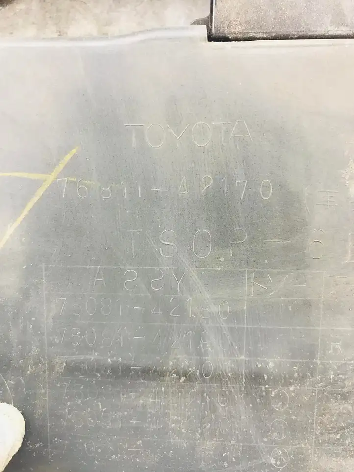 Toyota RAV 4 (XA20) (2000 - 2005) 7681142170 Подсветка номера — фото 5