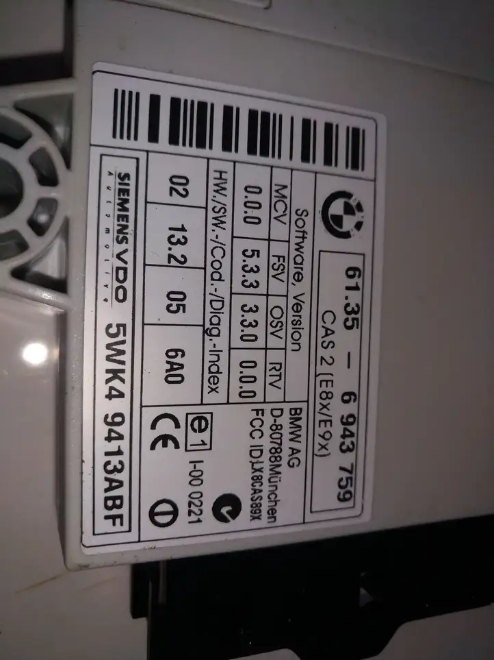 BMW 1 E81 E87 (2004 - 2011) 5WK49413ABF Модуль комфорта — фото 3