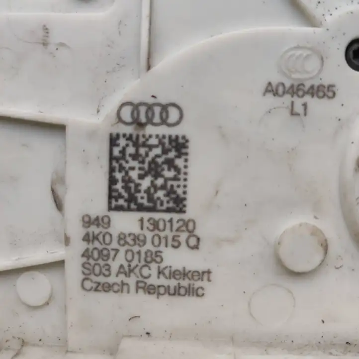 Audi A6 S6 C8 4K (2018 - ) 4K0839015Q Замок задней двери — фото 2