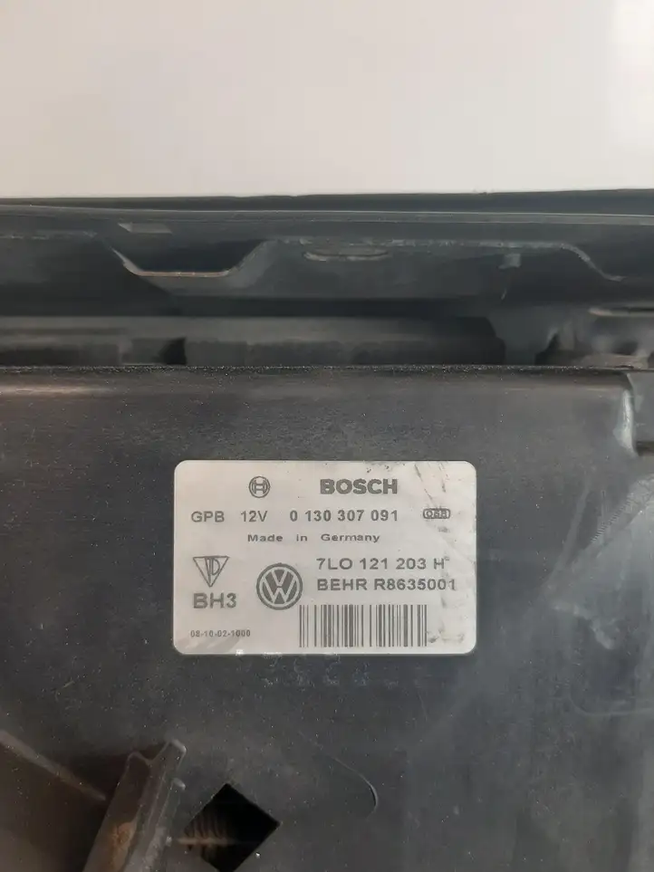 Porsche Cayenne (9PA) (2002 - 2010) 7L0907341A Панель радиаторов двигателя — фото 22