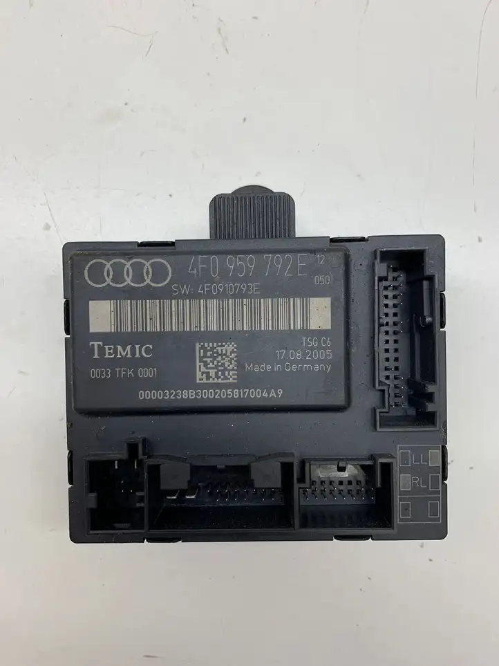 Audi A6 S6 C6 4F (2004 - 2008) 4F0959792E Блок управления дверью — фото 1