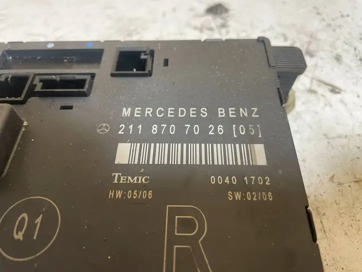 Mercedes-Benz E W211 (2002 - 2009) 2118707026 Прочие блоки управления — фото 2