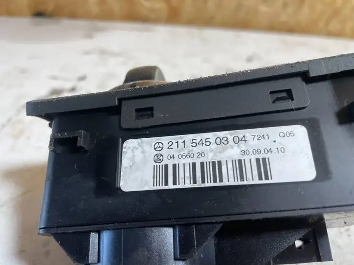 Mercedes-Benz E W211 (2002 - 2009) 2115450304 Включатель фонарей — фото 2