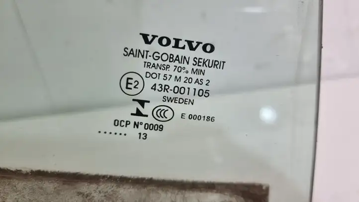 Volvo V60 (2010 - 2013) Стекло задней двери — фото 4