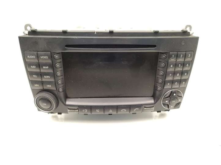 A2098207489 Mercedes-Benz CLK A209 C209 Navigacijos (GPS) CD/DVD skaitytuvas