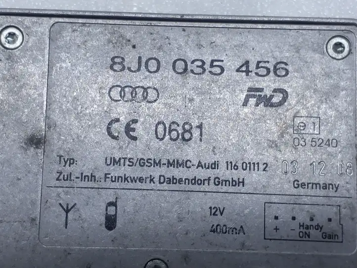 Audi A5 8T 8F (2007 - 2011) 8J0035456 Усилитель антенны — фото 3