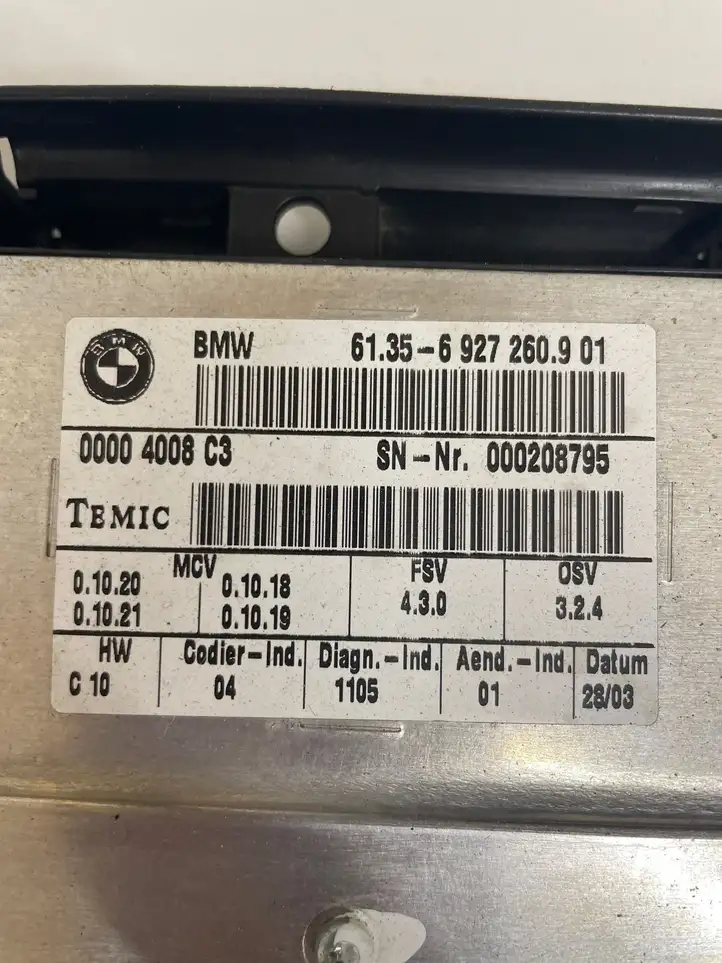 BMW 5 E60 E61 (2004 - 2010) 000208795 Блок управления сиденьем — фото 4