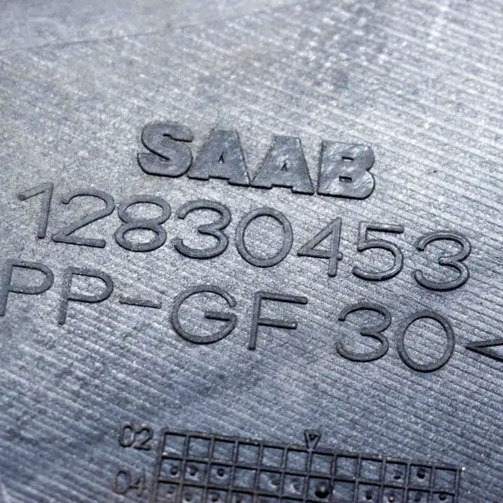 Saab 9-3 Ver2 (2003 - 2007) 12830453 Кронштейн угловой части бампера — фото 6