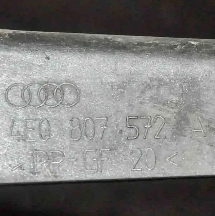 Audi A8 S8 D3 4E (2005 - 2007) 4E0807572A Кронштейн заднего бампера — фото 6