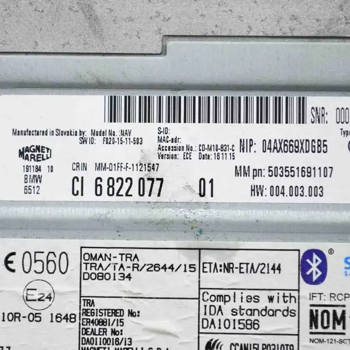 BMW 3 F30 F35 F31 (2012 - 2018) 6822077 Магнитола / мультимедийная система — фото 6