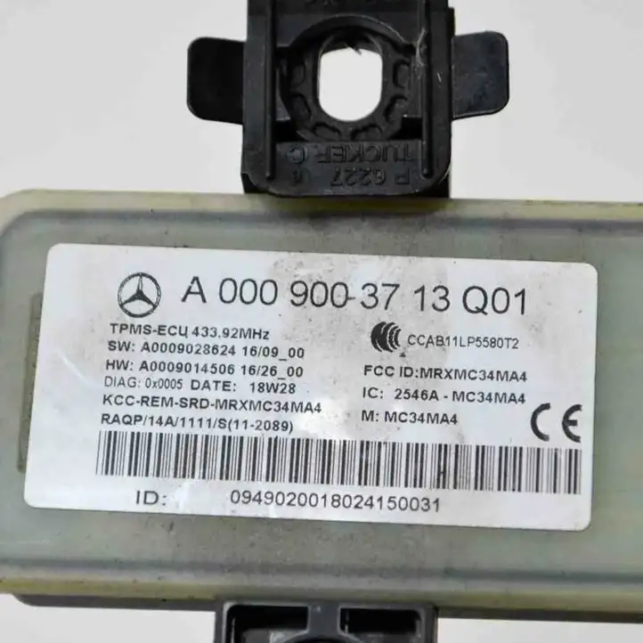 Mercedes-Benz C W205 (2014 - 2021) A0009028624 Блок управления TPMS — фото 6