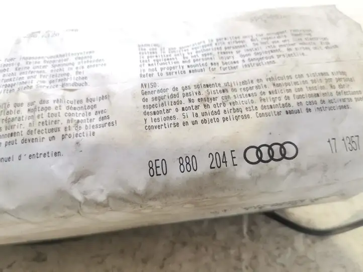 Audi A4 S4 B6 8E 8H (2000 - 2006) 8E0880204E Подушка безопасности пассажира — фото 2