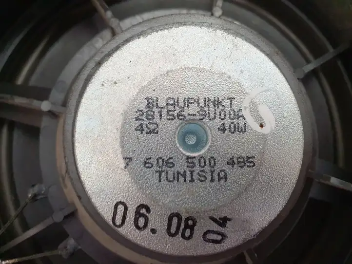 Nissan Qashqai (2006 - 2010) 281569U00A Динамики задних дверей — фото 3