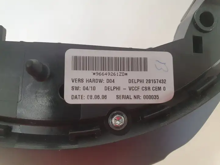 Citroen C5 (2008 - 2017) 96649261ZD Кнопки на рулевом колесе — фото 5