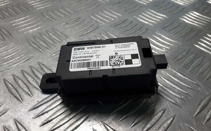 9397846 BMW X1 F48 F49 Interjero komforto antena