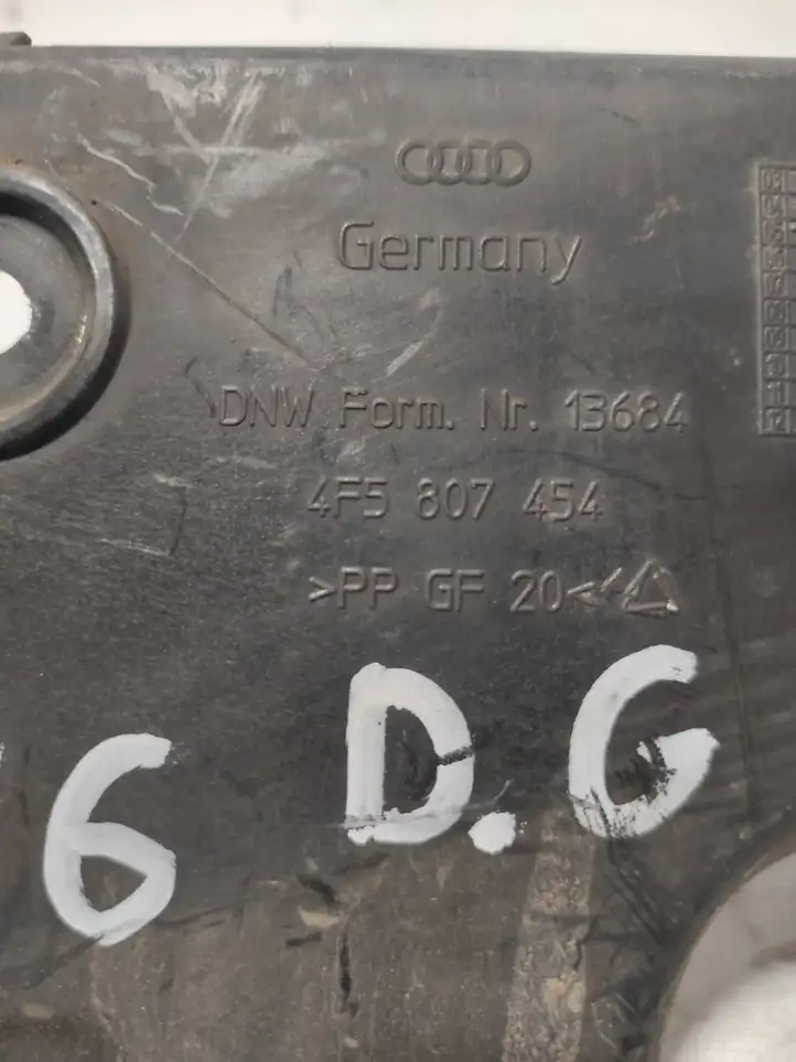 Audi A6 S6 C6 4F (2004 - 2008) 4F5807454 Кронштейн заднего бампера — фото 2