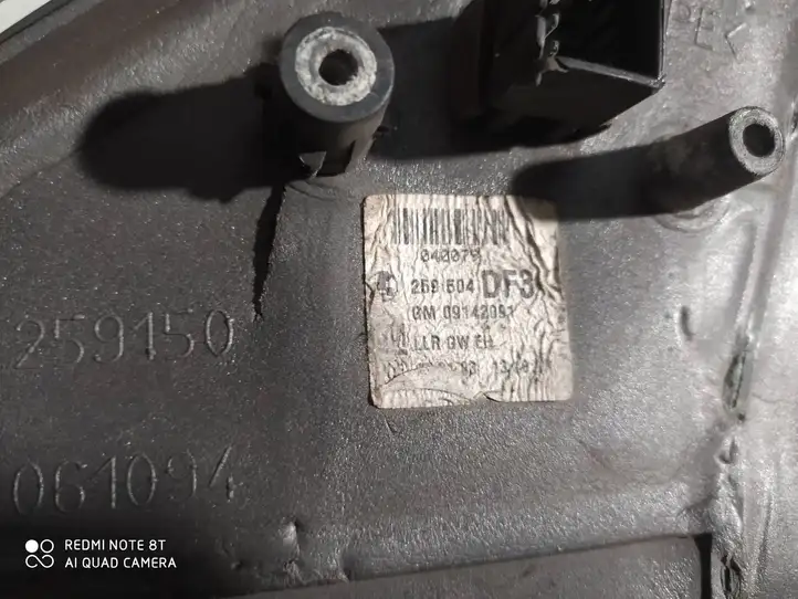 Opel Astra G (1998 - 2004) 09142091 Боковое зеркало с электроприводом — фото 2
