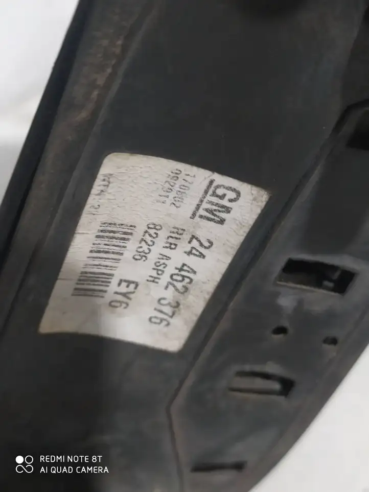 Opel Zafira B (2003 - 2006) 24462376 Боковое зеркало с электроприводом — фото 2