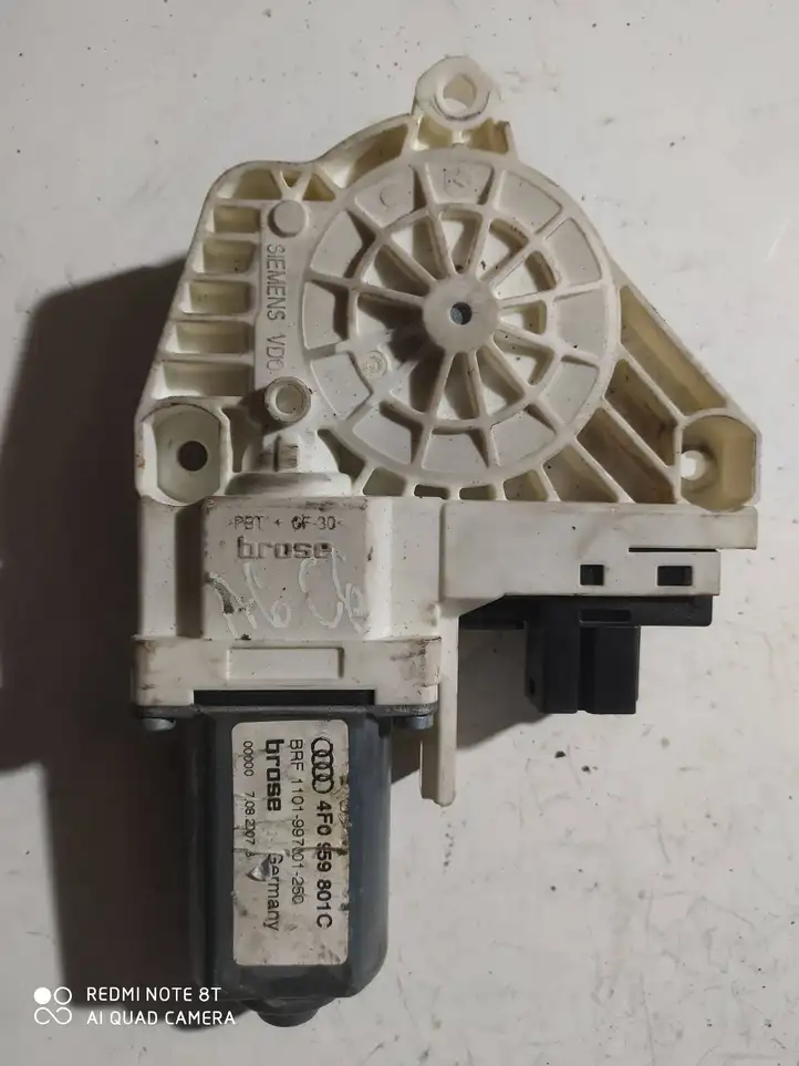 Audi A6 S6 C6 4F (2004 - 2008) 4F0959801C Стеклоподъемник задней двери — фото 1